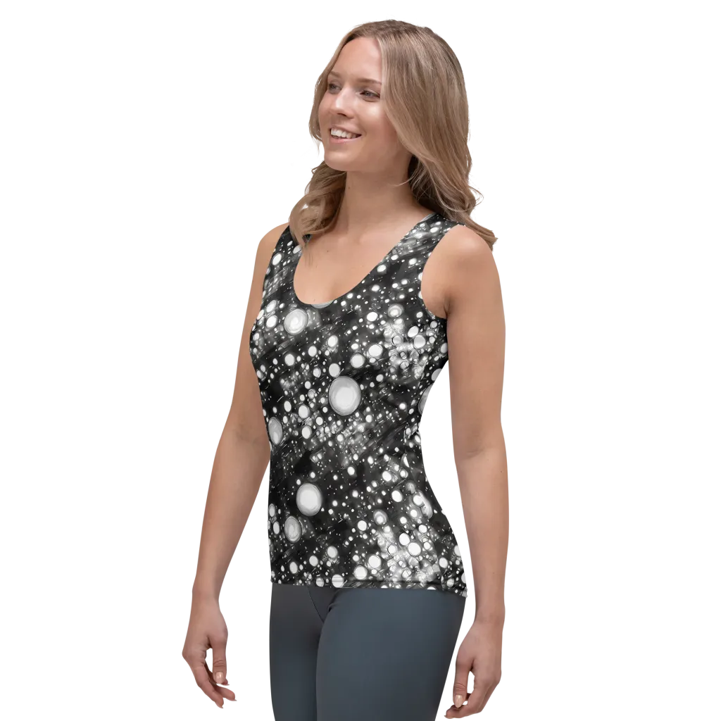 Cosmic Cell on Women's Tank Top — Left Front