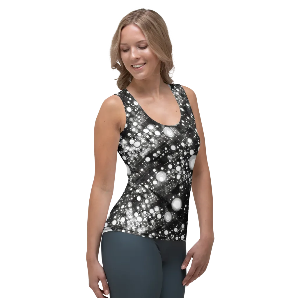 Cosmic Cell on Women's Tank Top — Right Front