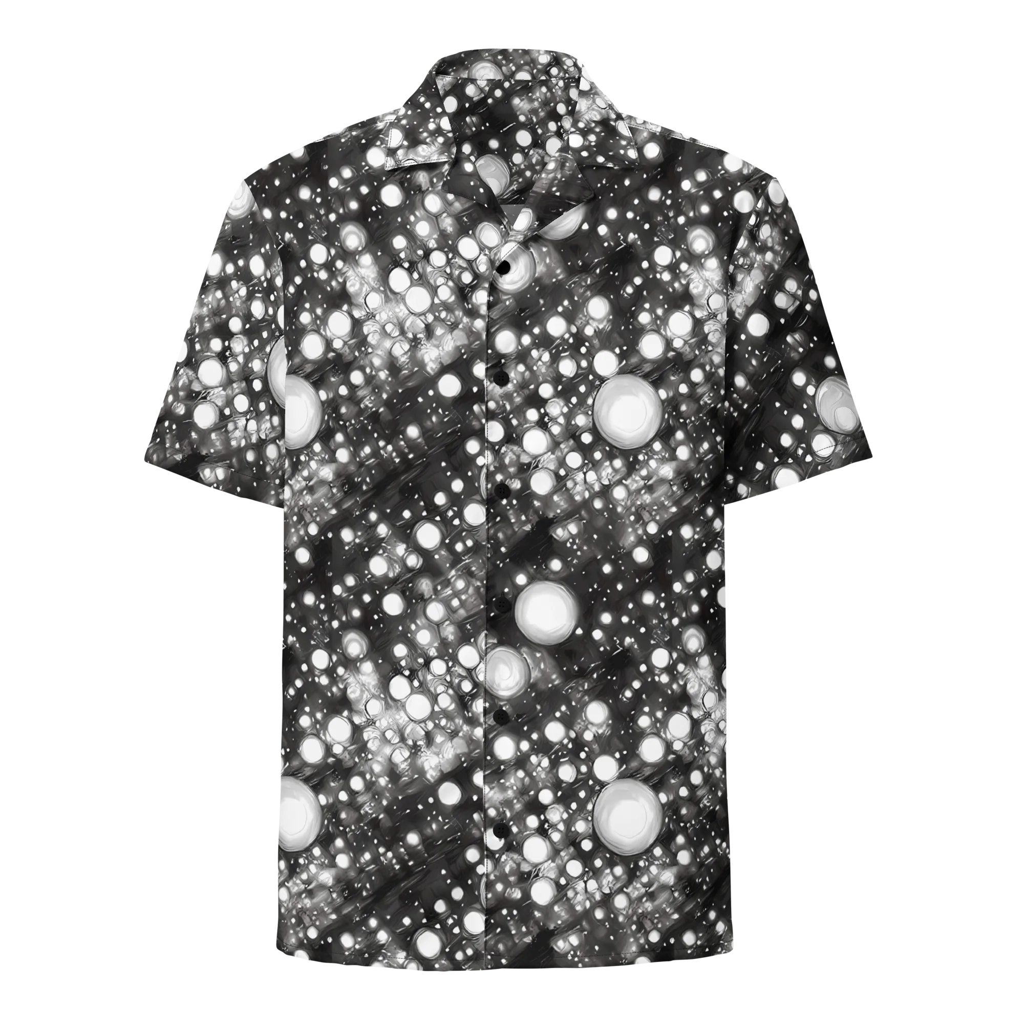 Cosmic Cell on Button Shirt — Front