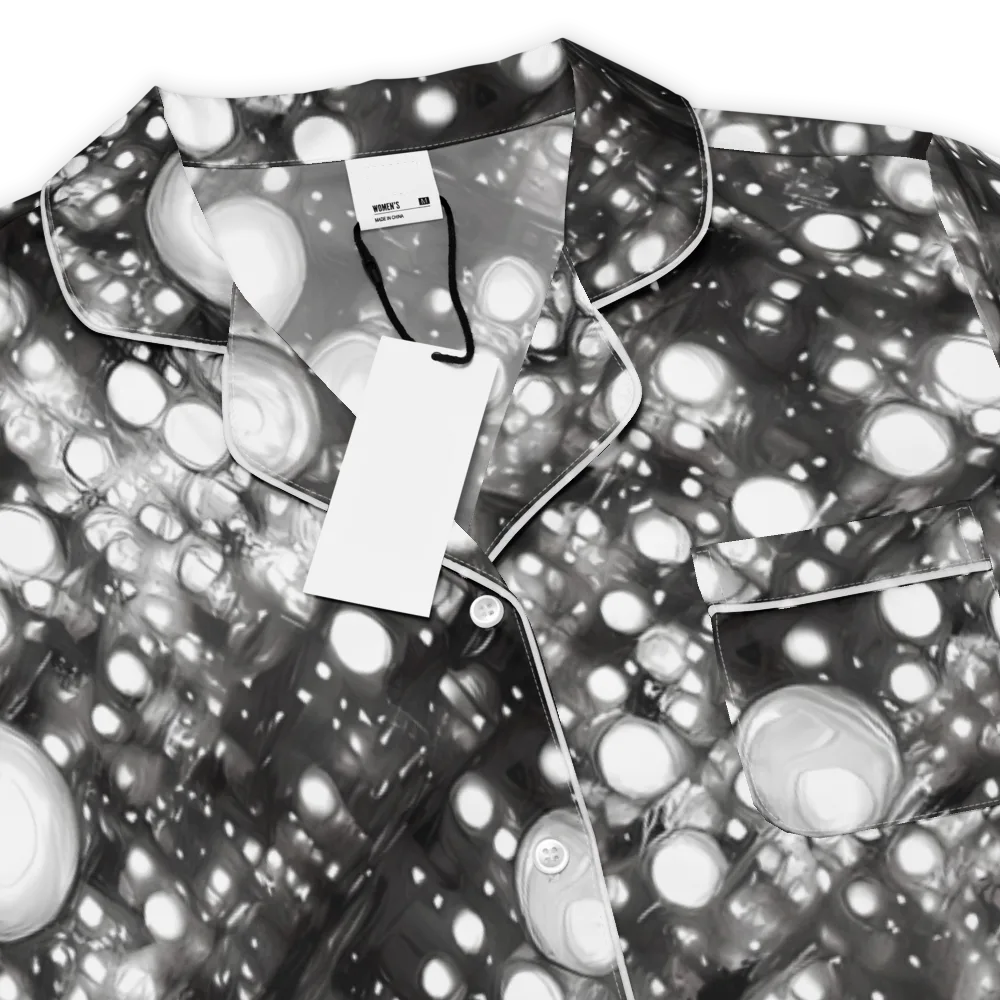 Cosmic Cell on Women's Short Sleeve Pajama Top — Product details