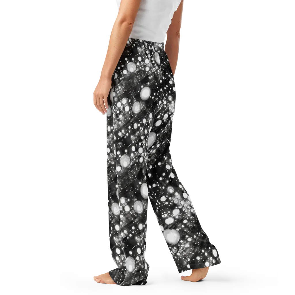 Cosmic Cell on Women's Pajama Pants — Left