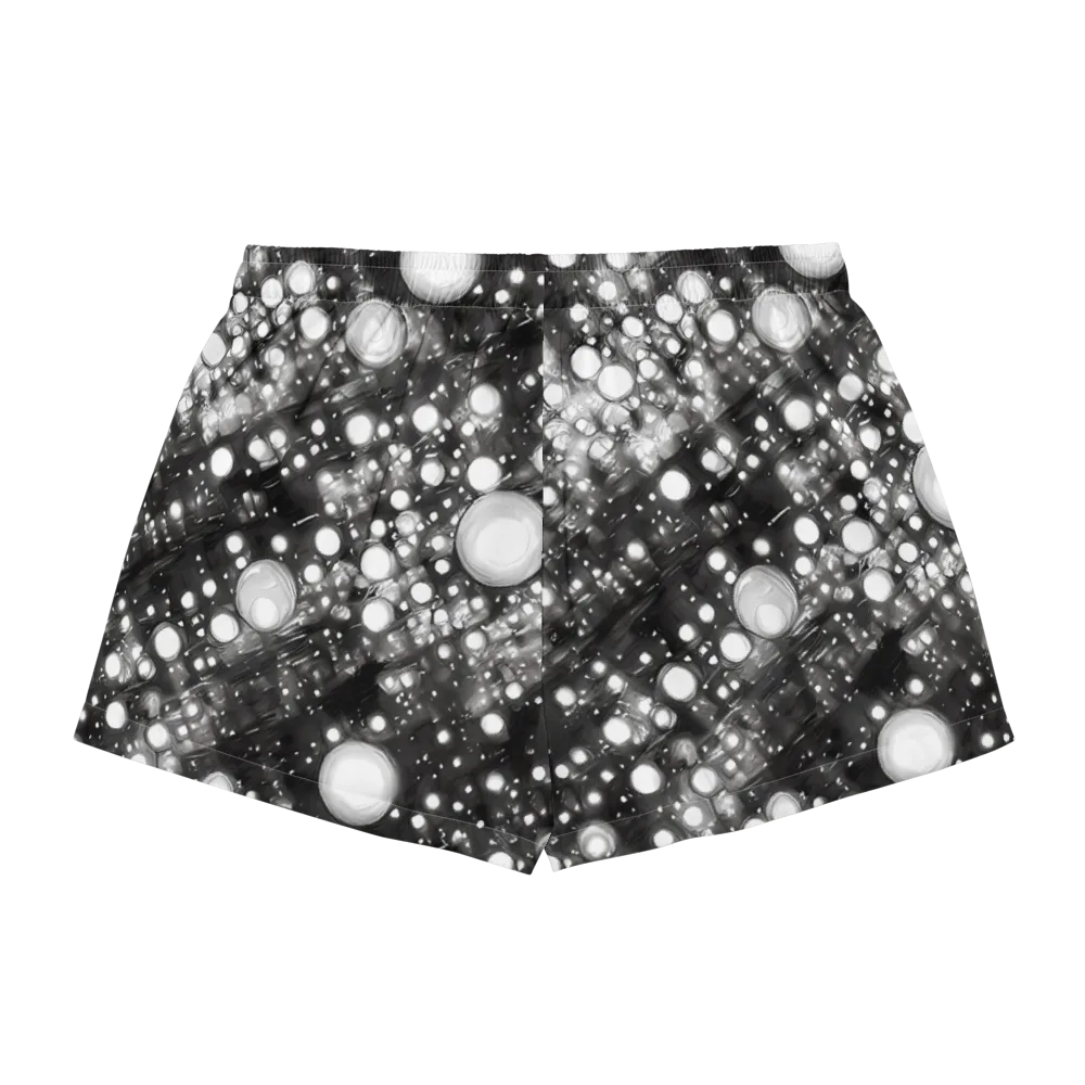 Cosmic Cell on Women's Pajama Shorts — Back