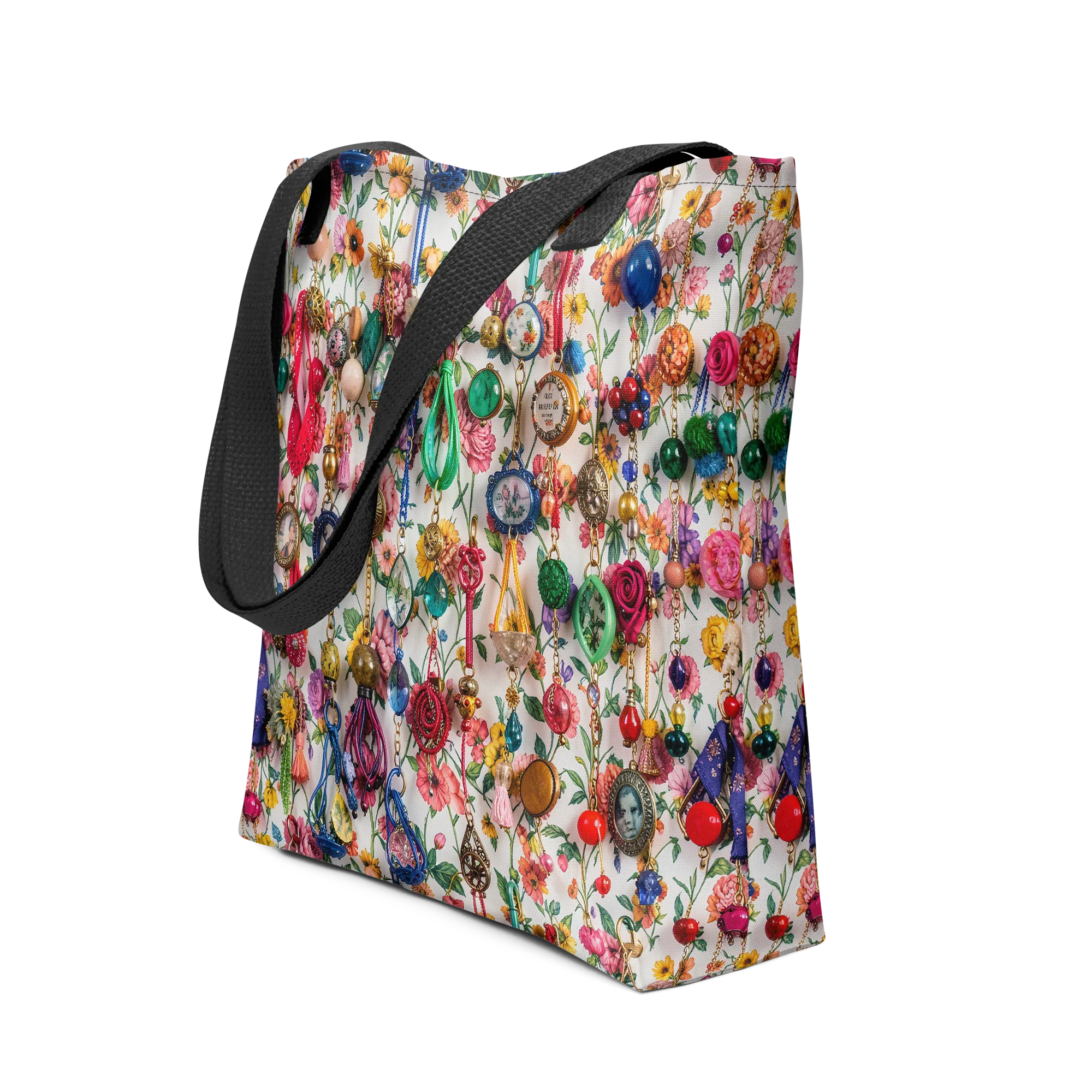Botanical Bijou on Tote Bag — Front