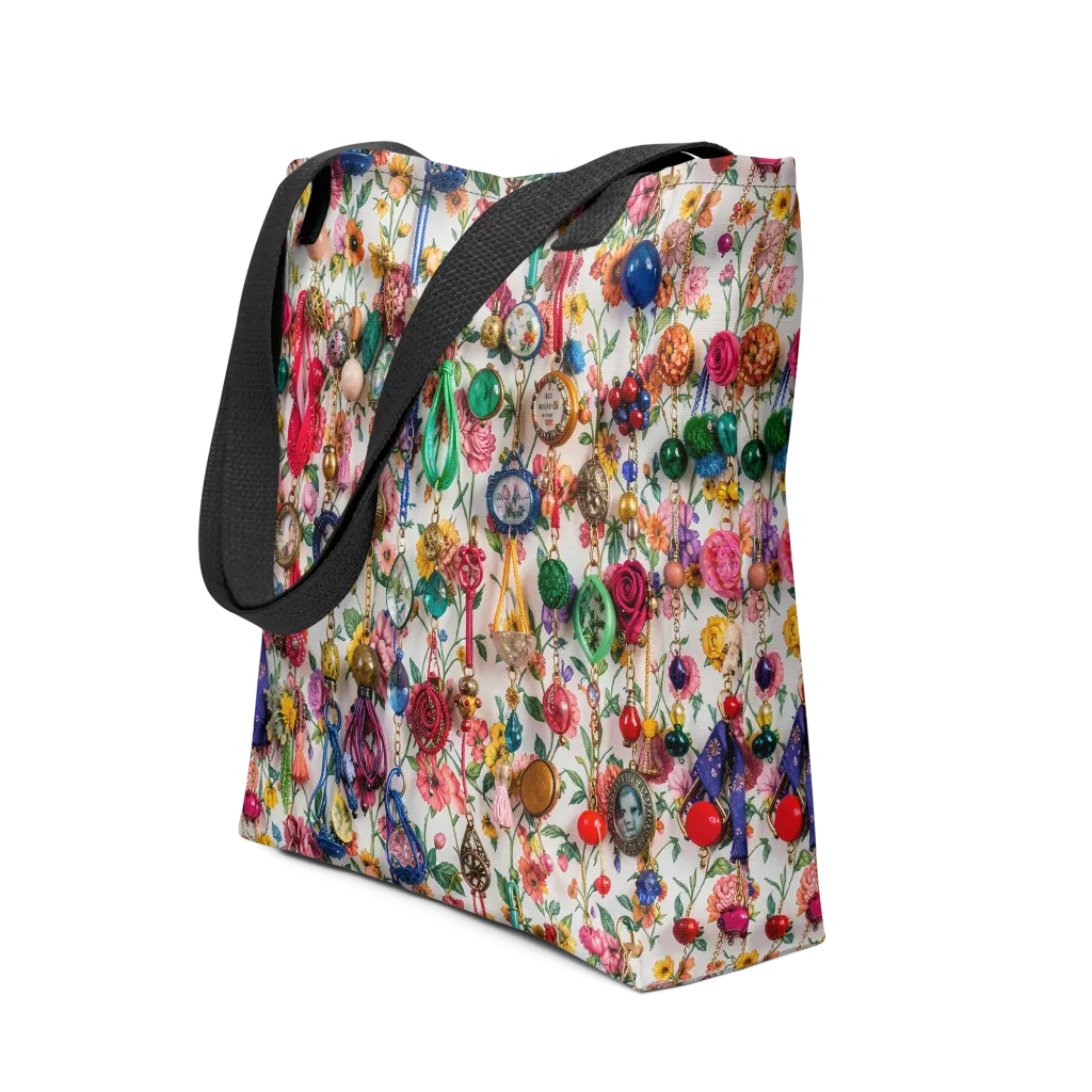 Botanical Bijou on Tote Bag — Front