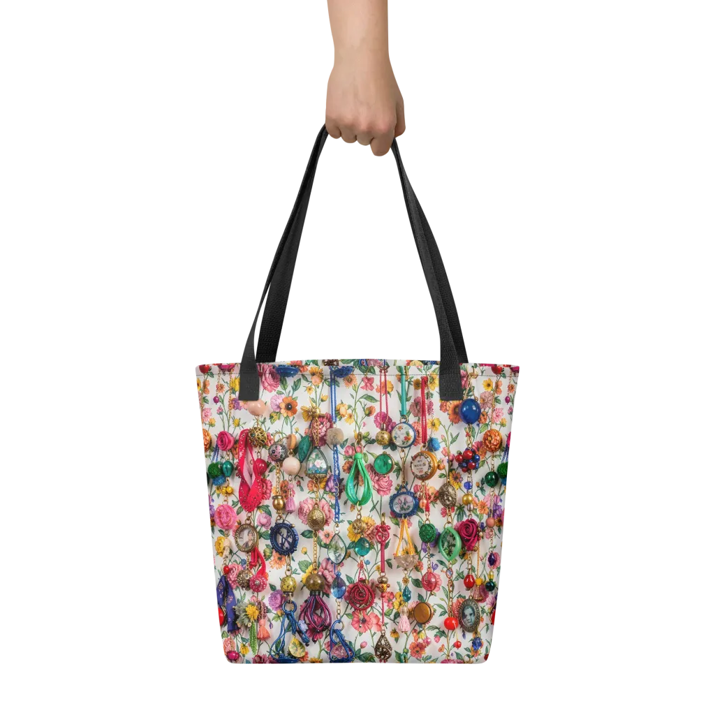 Botanical Bijou on Tote Bag — Front
