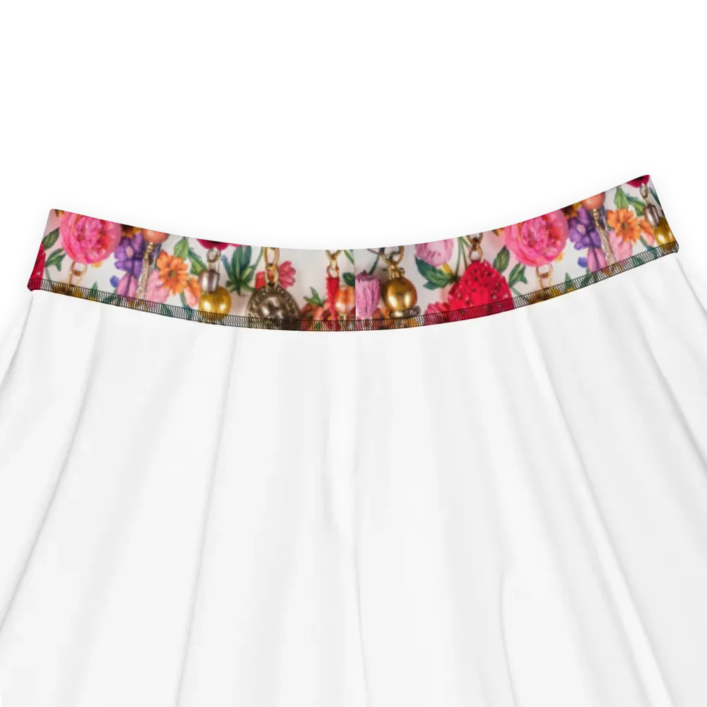Botanical Bijou on Skater Skirt — Product details