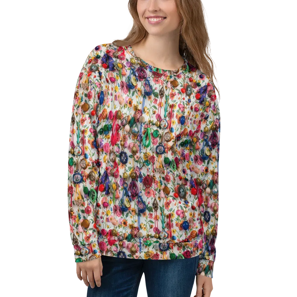 Botanical Bijou on Sweatshirt — Front