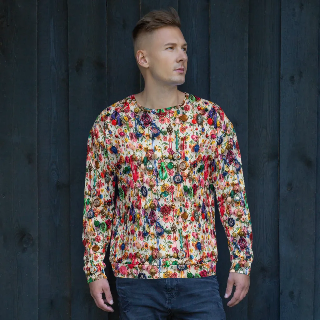 Botanical Bijou on Sweatshirt — Front