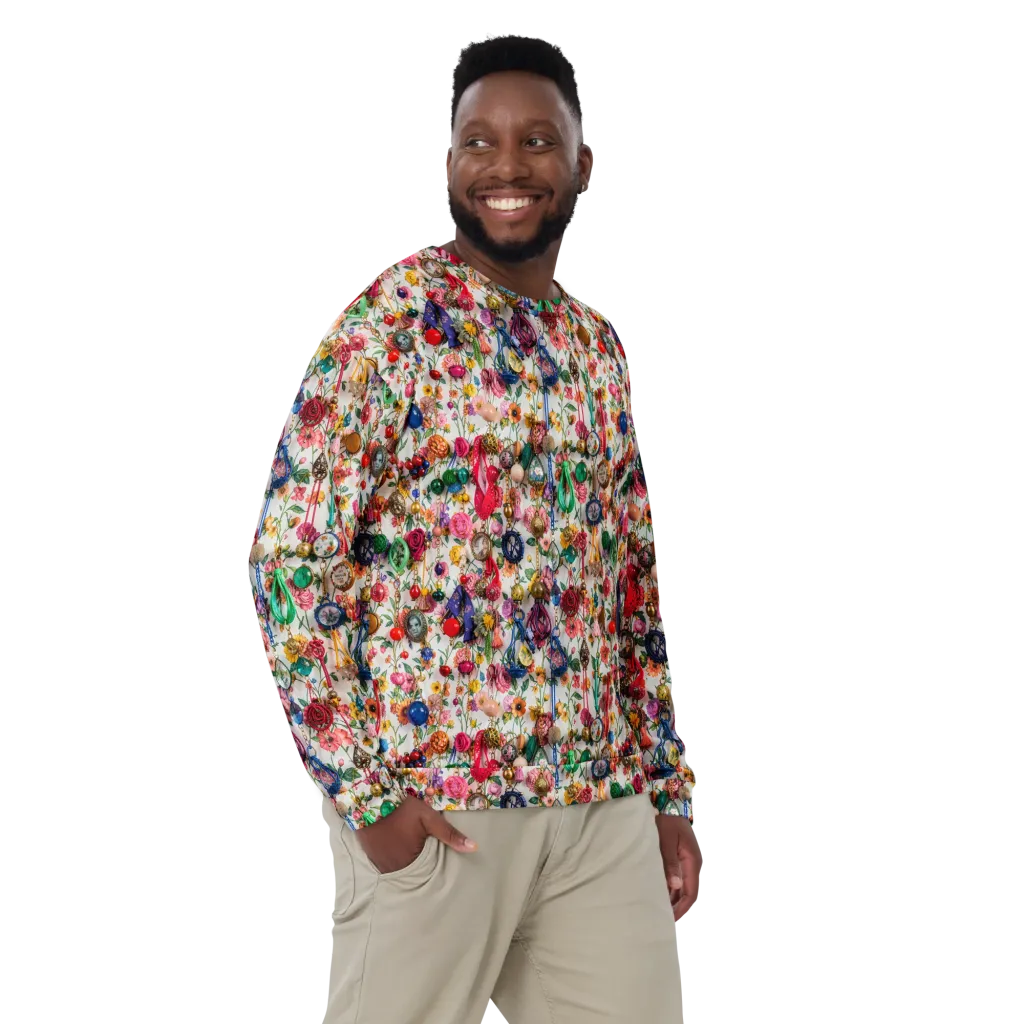 Botanical Bijou on Sweatshirt — Front