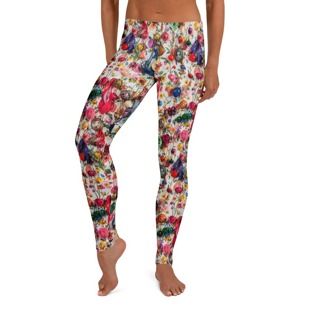 Botanical Bijou on Leggings — Front