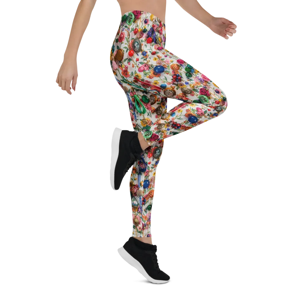 Botanical Bijou on Leggings — Right