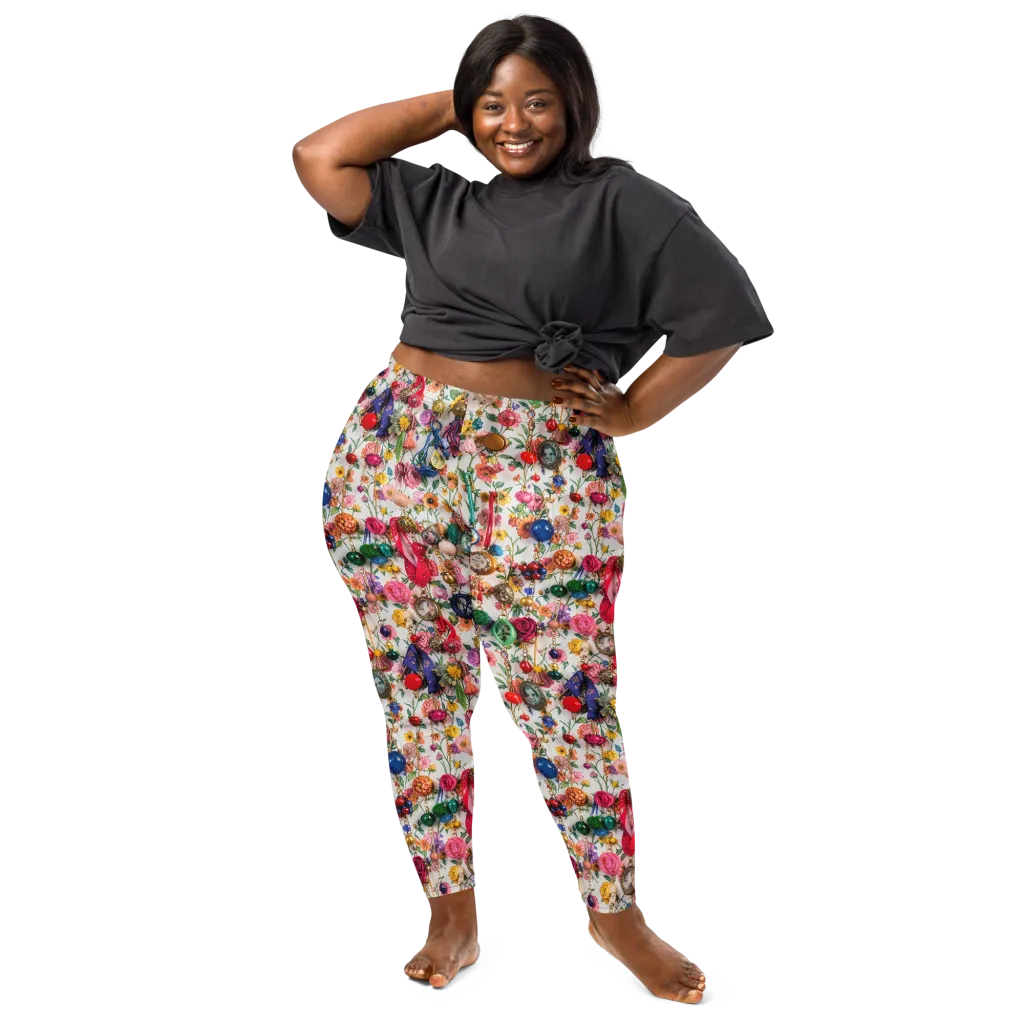 Botanical Bijou on Leggings — Front