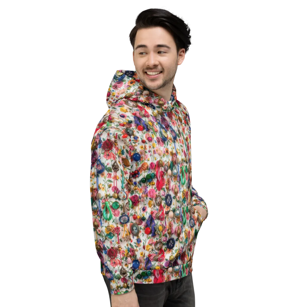 Botanical Bijou on Hoodie — Right