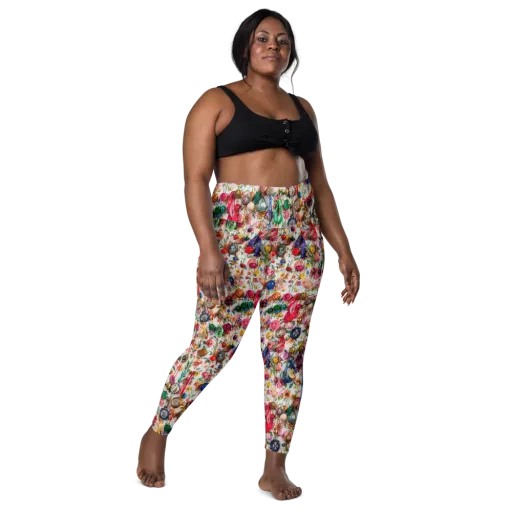 Botanical Bijou on a Leggings with Pockets