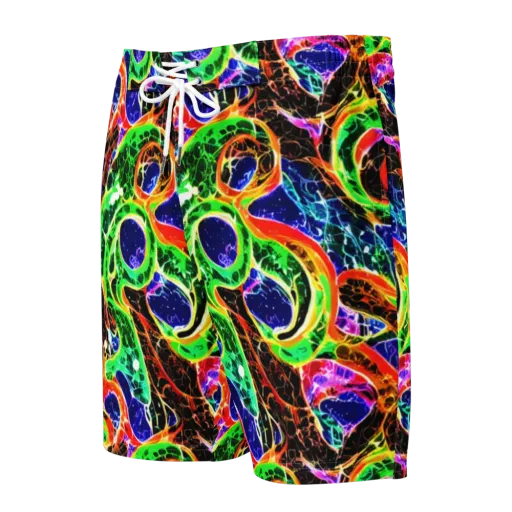Wildfire Circuit on a Men's Board Shorts
