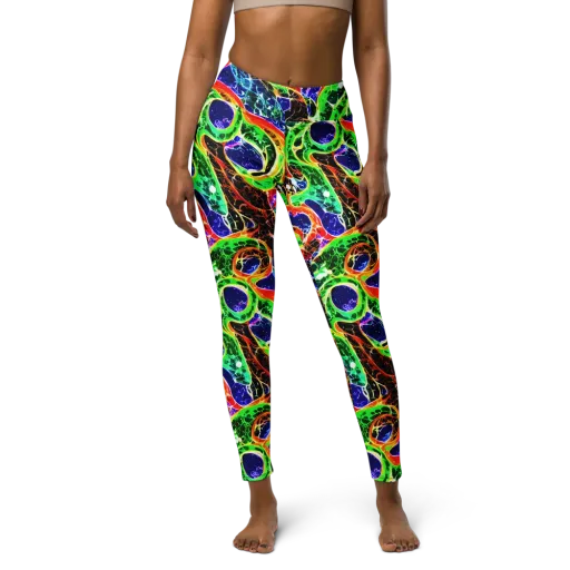Wildfire Circuit on a Yoga Leggings