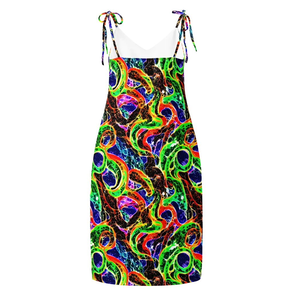 Wildfire Circuit on Slip Dress — Back