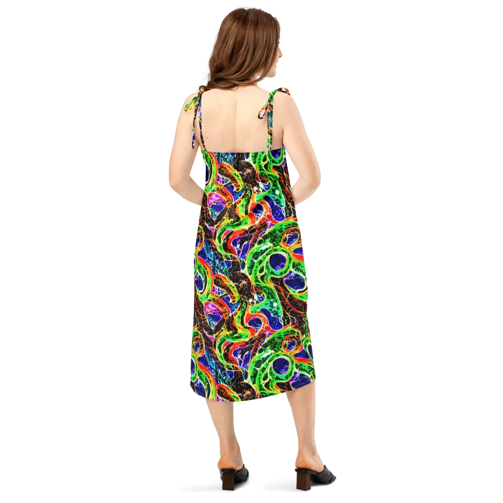 Wildfire Circuit on Slip Dress — Back