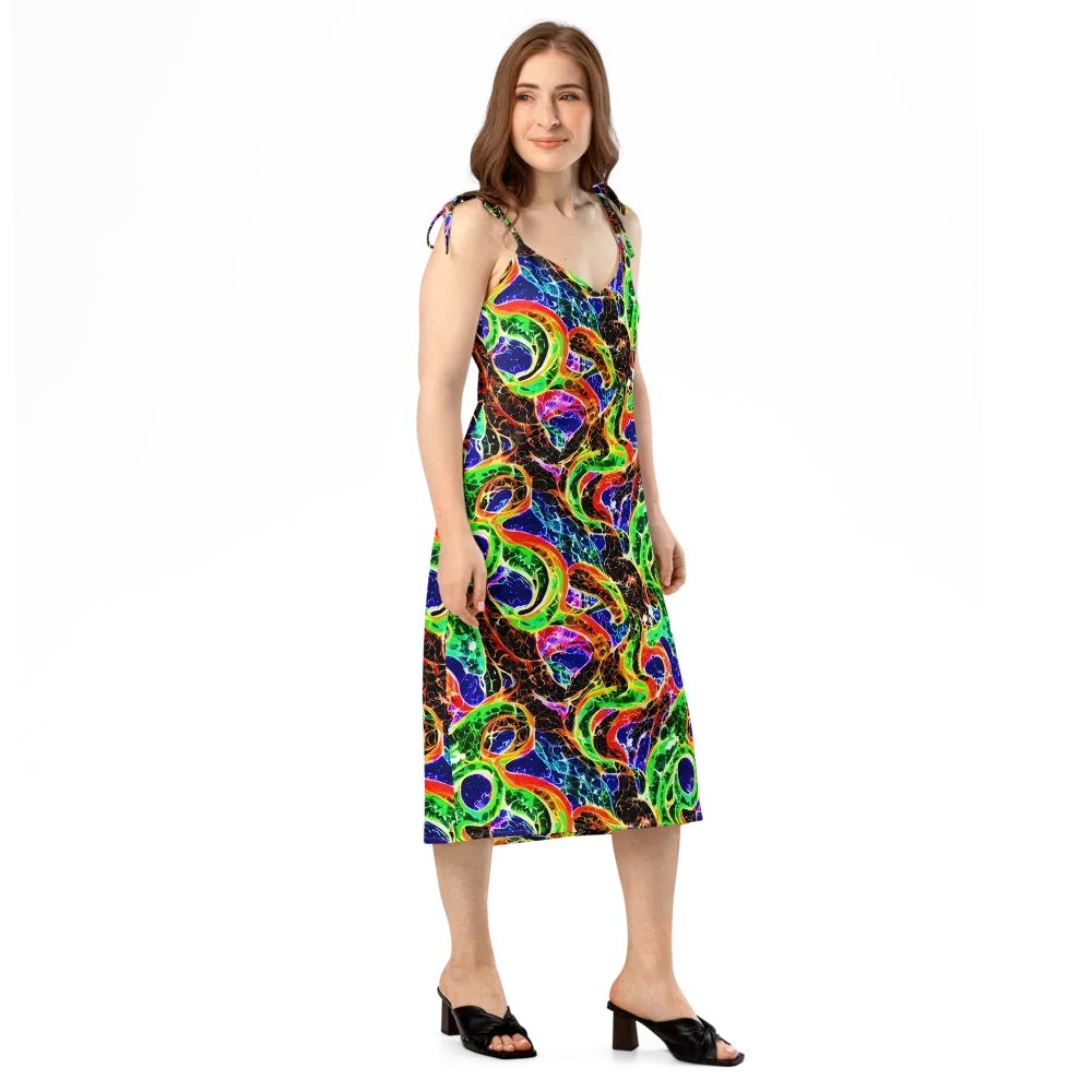 Wildfire Circuit on Slip Dress — Right Front