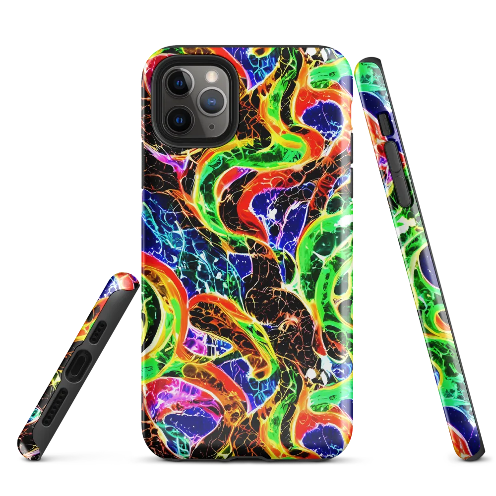 Wildfire Circuit on Tough Case for iPhone® — Front