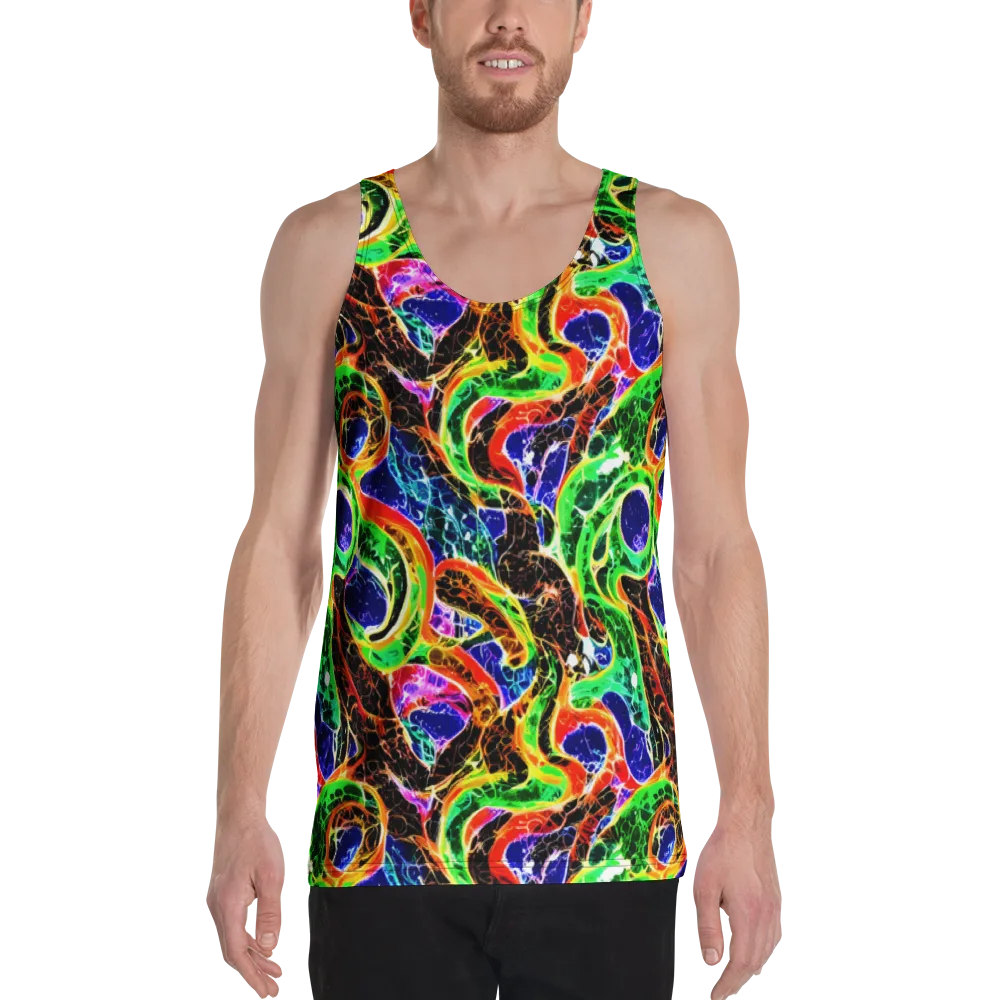 Wildfire Circuit on Men's Tank Top — Front