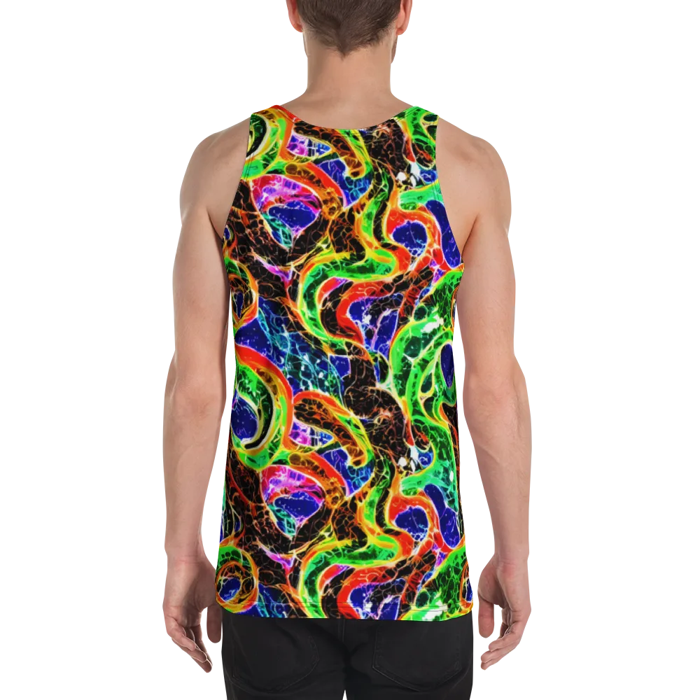 Wildfire Circuit on Men's Tank Top — Back