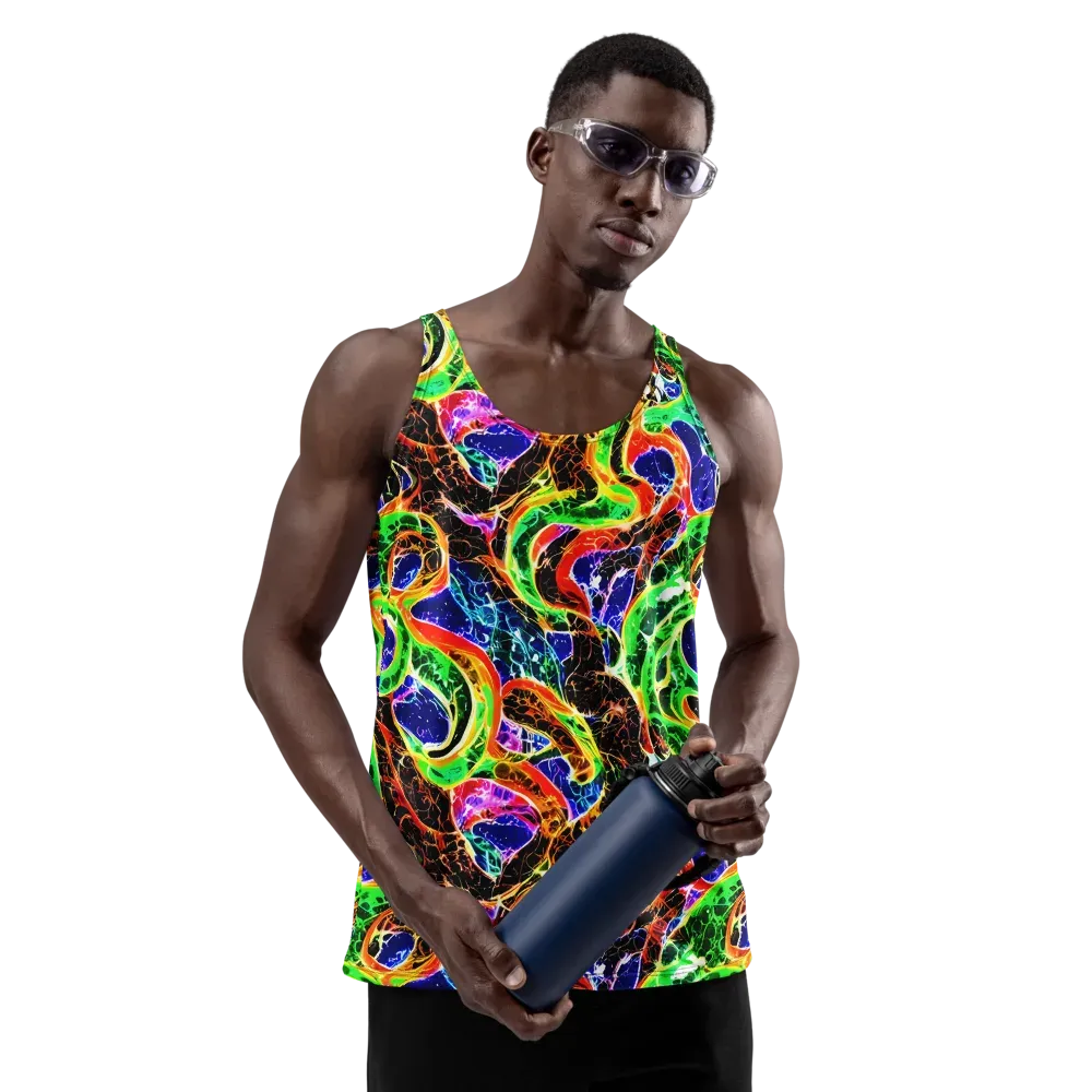 Wildfire Circuit on Men's Tank Top — Front