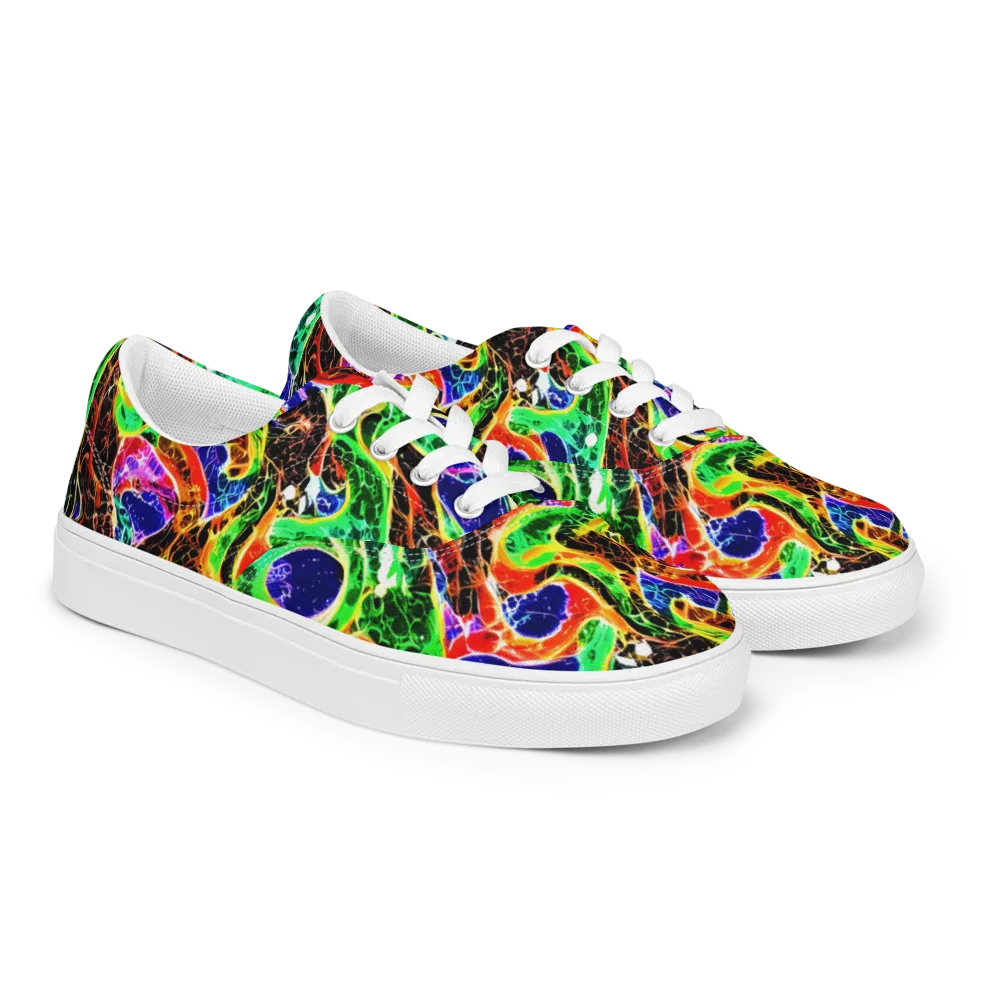 Wildfire Circuit on Men's Lace-Up Canvas Shoes — Right Front