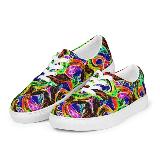 Wildfire Circuit on a Men's Lace-Up Canvas Shoes