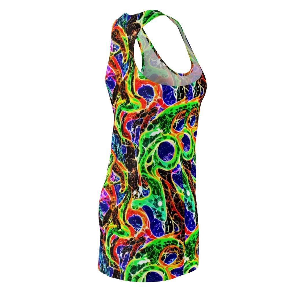 Wildfire Circuit on Racerback Dress — Back Side