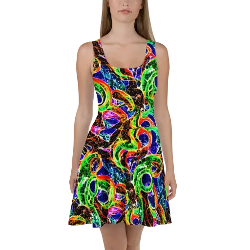 Wildfire Circuit on a Skater Dress