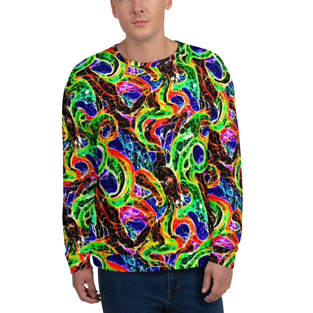 Wildfire Circuit on Sweatshirt — Front