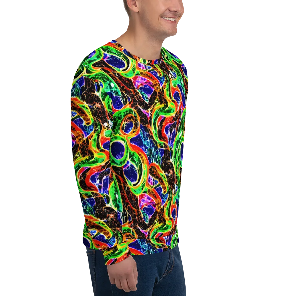Wildfire Circuit on Sweatshirt — Right Front