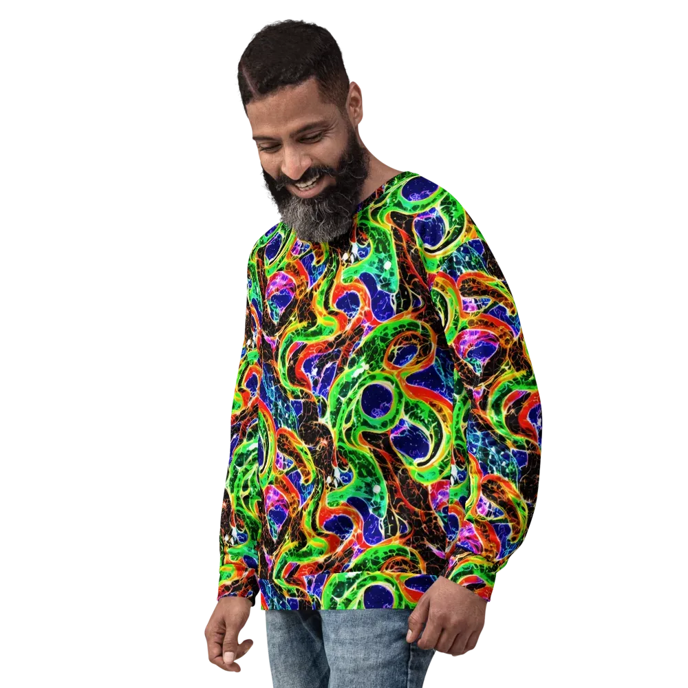Wildfire Circuit on Sweatshirt — Left Front