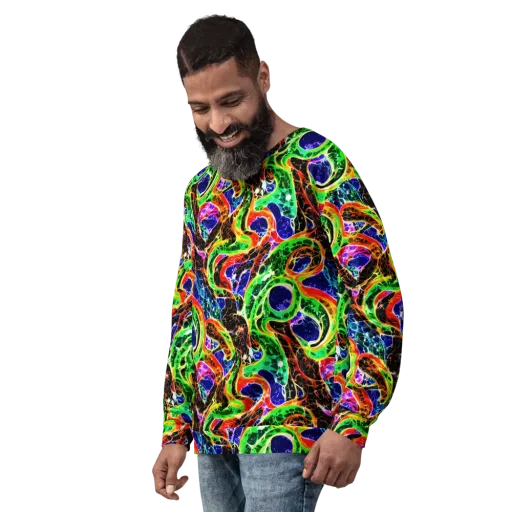 Wildfire Circuit on a Sweatshirt