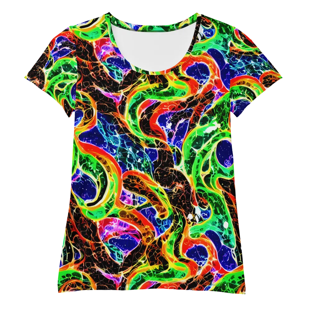 Wildfire Circuit on Women's Athletic T-Shirt — Front