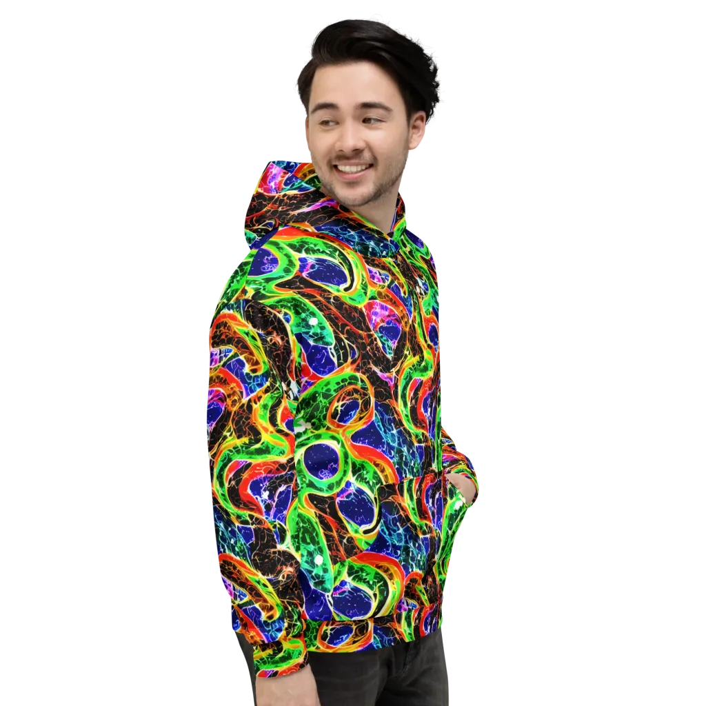 Wildfire Circuit on Hoodie — Right