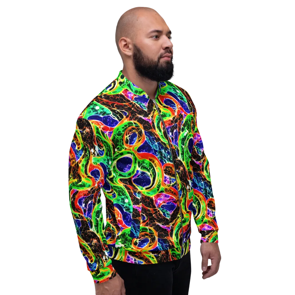Wildfire Circuit on Bomber Jacket — Right