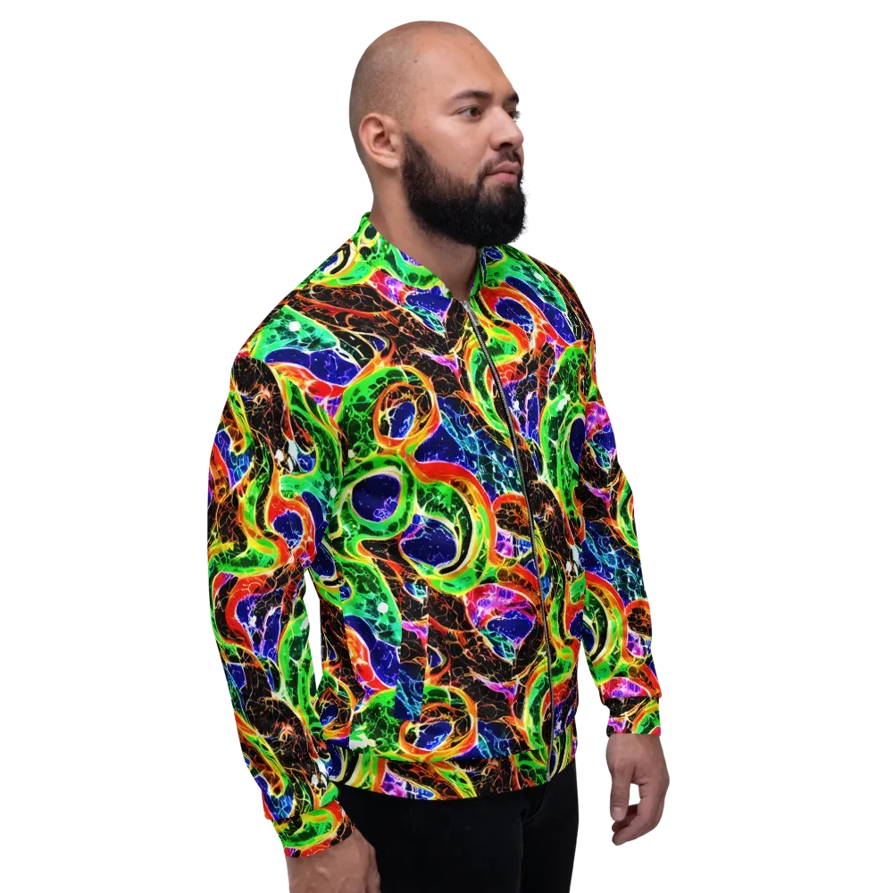 Wildfire Circuit on Bomber Jacket — Right