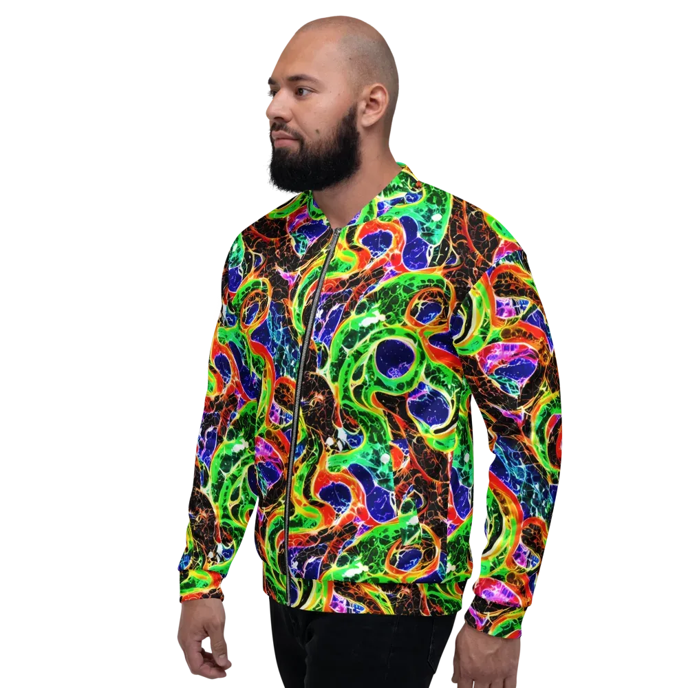 Wildfire Circuit on Bomber Jacket — Left