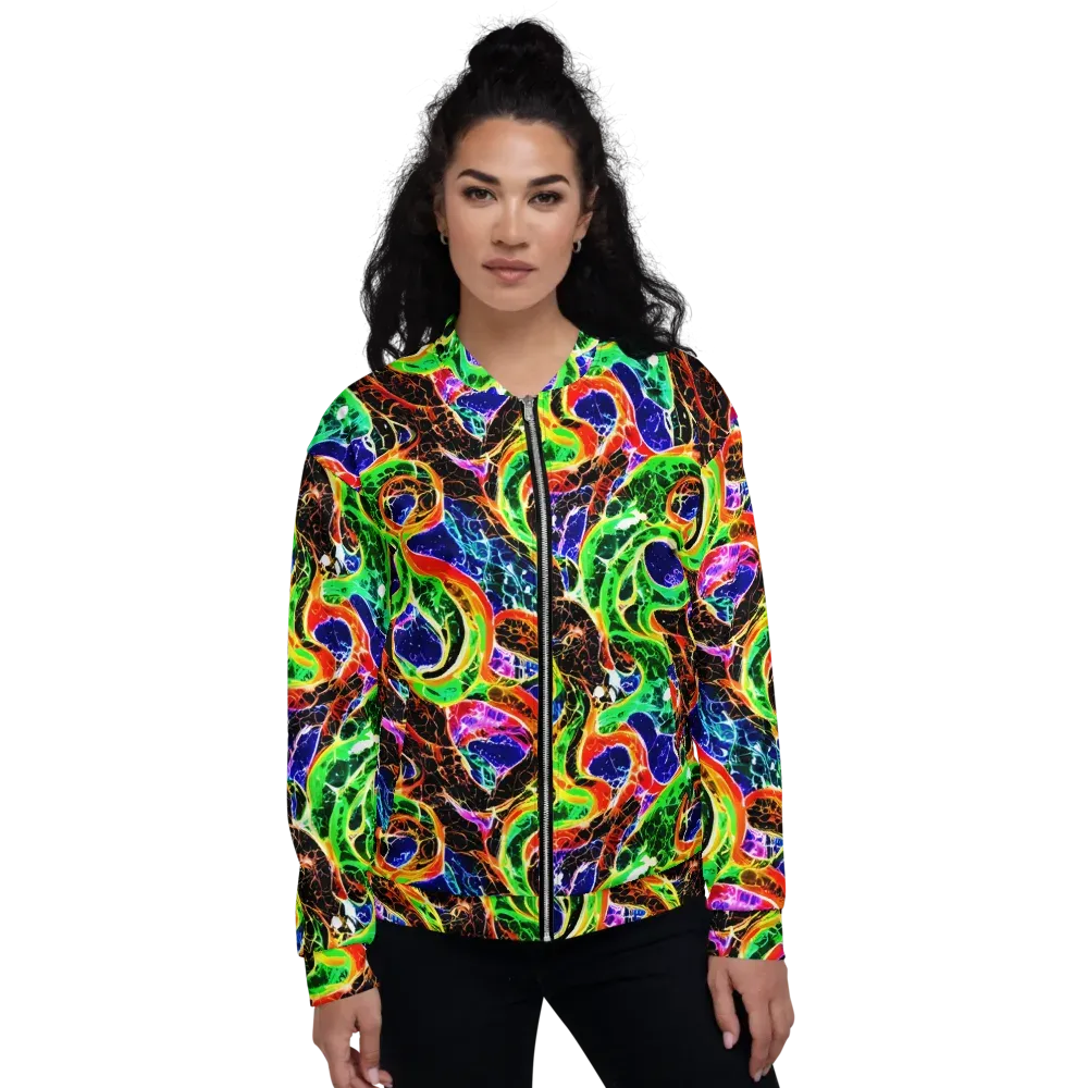 Wildfire Circuit on Bomber Jacket — Front