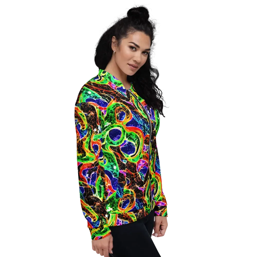 Wildfire Circuit on Bomber Jacket — Right