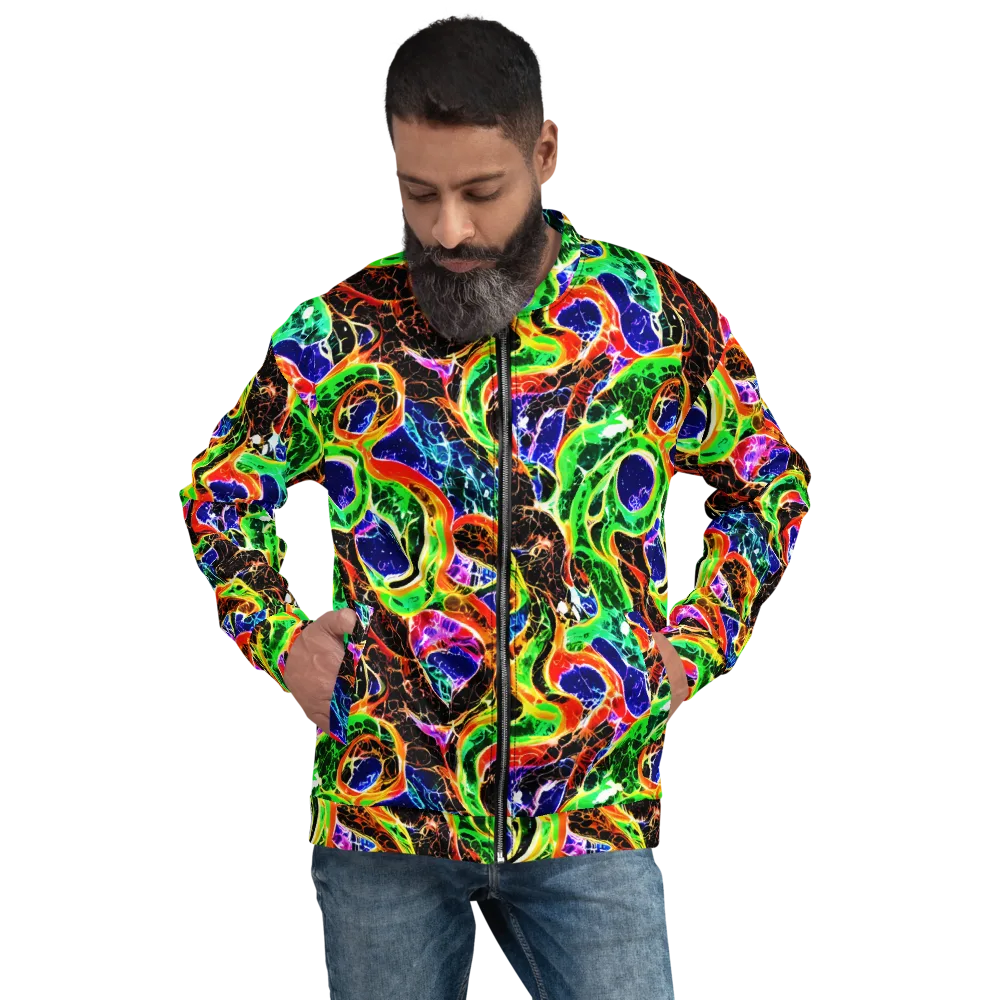 Wildfire Circuit on Bomber Jacket — Front
