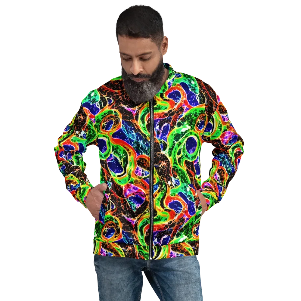 Wildfire Circuit on Bomber Jacket — Front