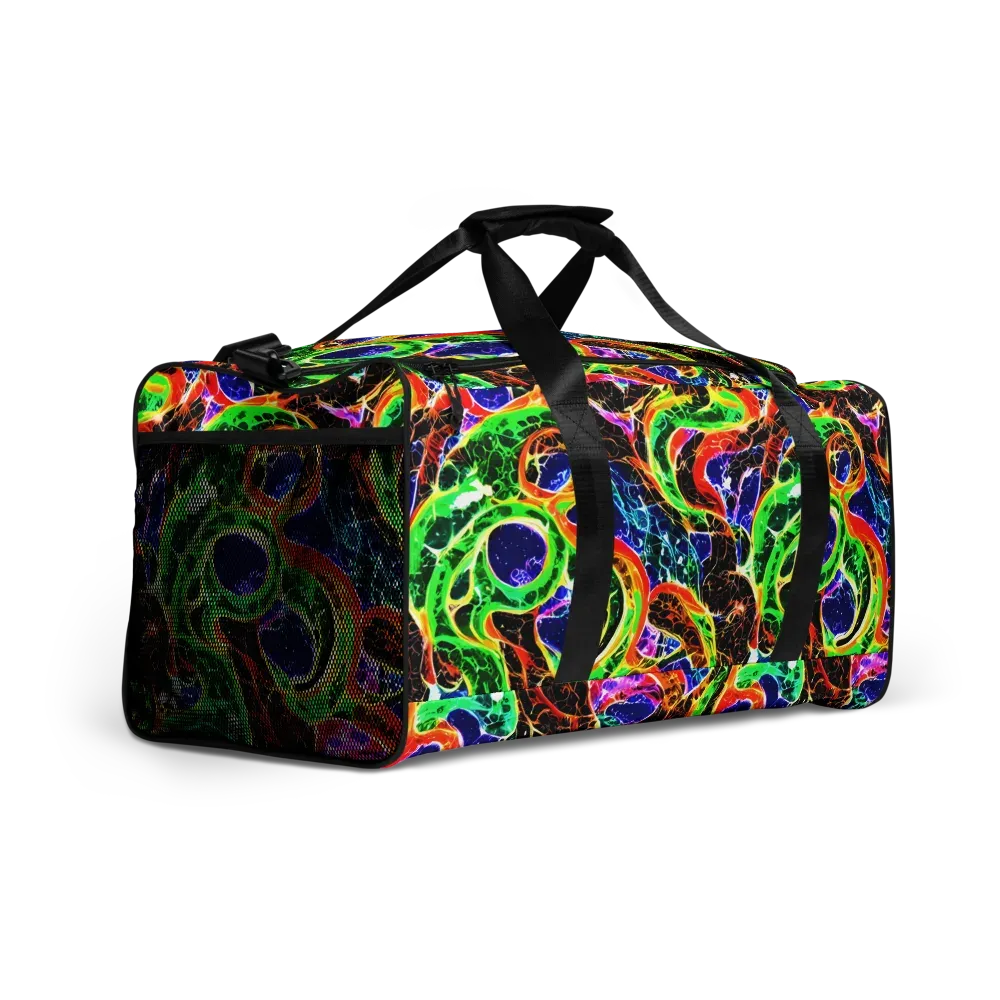Wildfire Circuit on Duffle Bag — Right Front