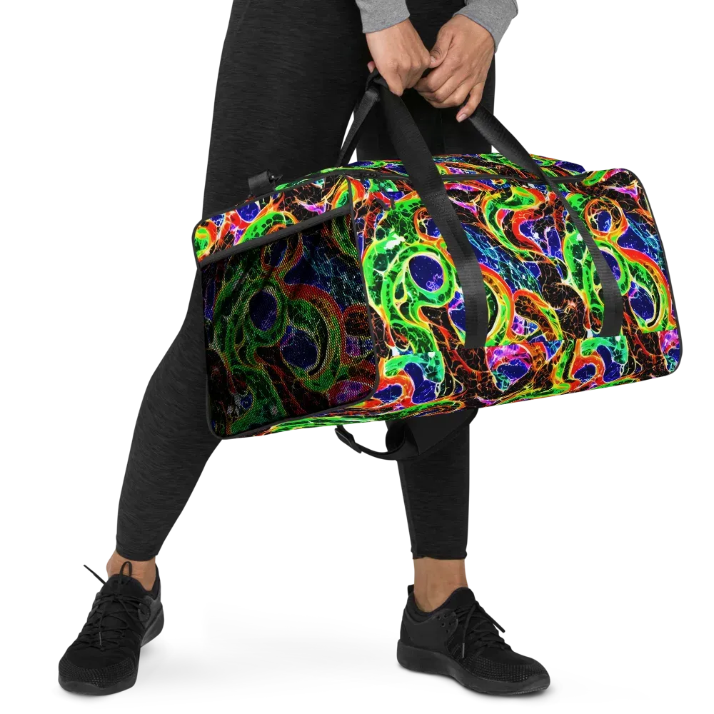 Wildfire Circuit on Duffle Bag — Right Front
