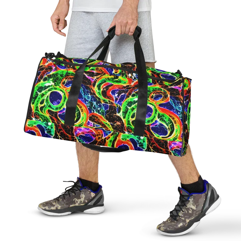 Wildfire Circuit on Duffle Bag — Front