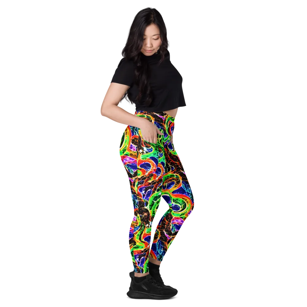 Wildfire Circuit on Leggings with Pockets — Right