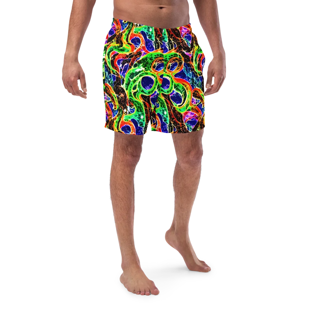 Wildfire Circuit on Swim Trunks — Front