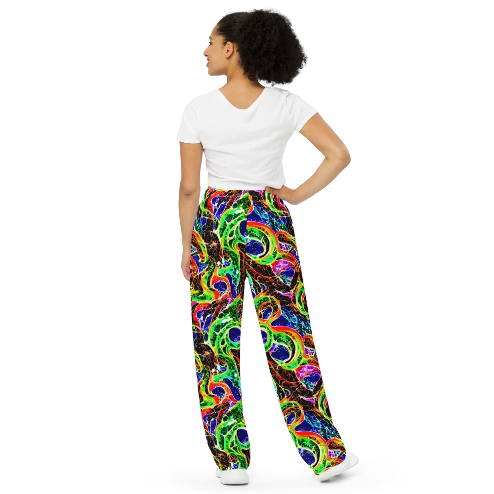 Wildfire Circuit on Wide-Leg Pants — Back